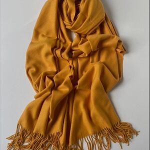 & Other Stories Golden Wool Scarf